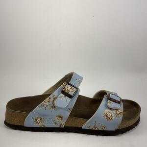 Birkenstock Birkis Michele Dual Strap Sandals Womens Size 39, US 8-8.5 Floral